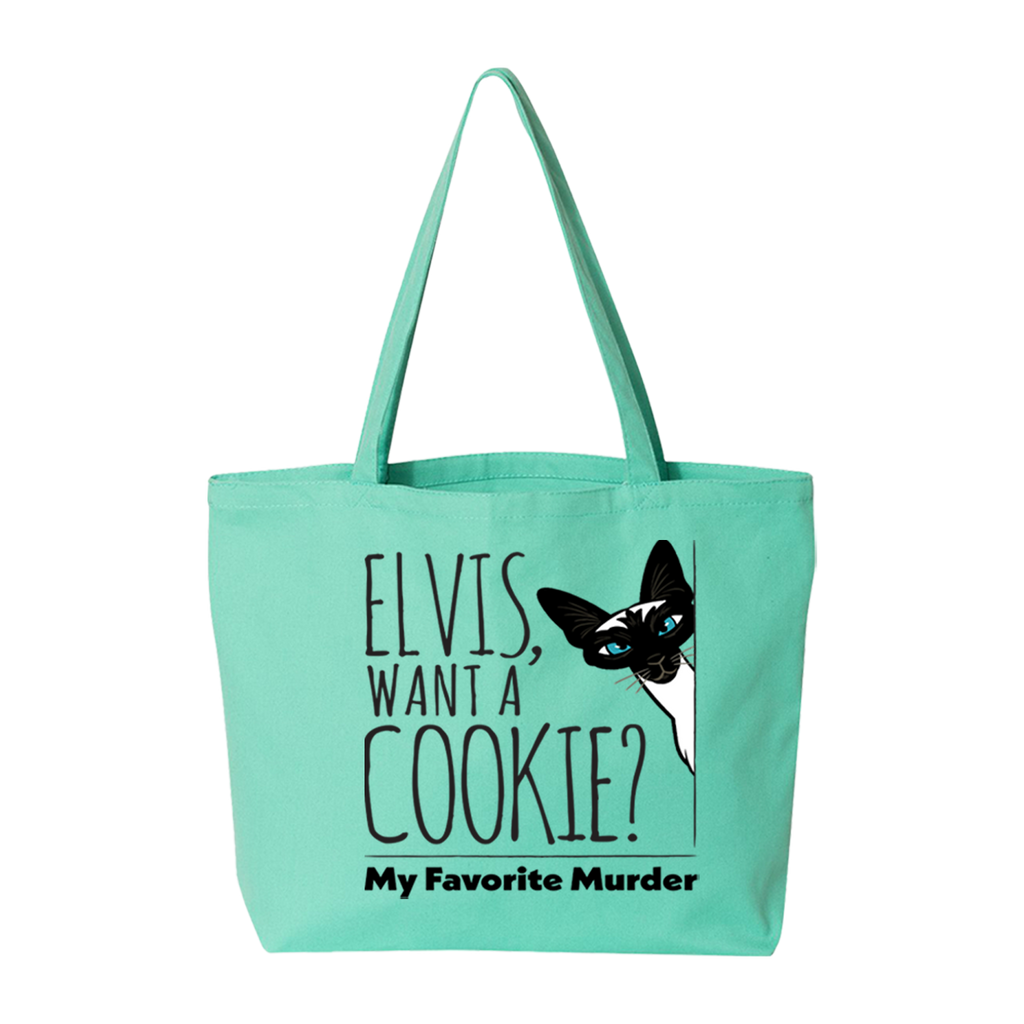 Elvis Want A Cookie Tote Exactly Right Media Official Podcast Merchandise