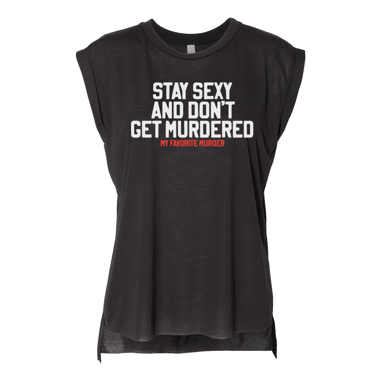 Ladies Stay Sexy Muscle T-Shirt