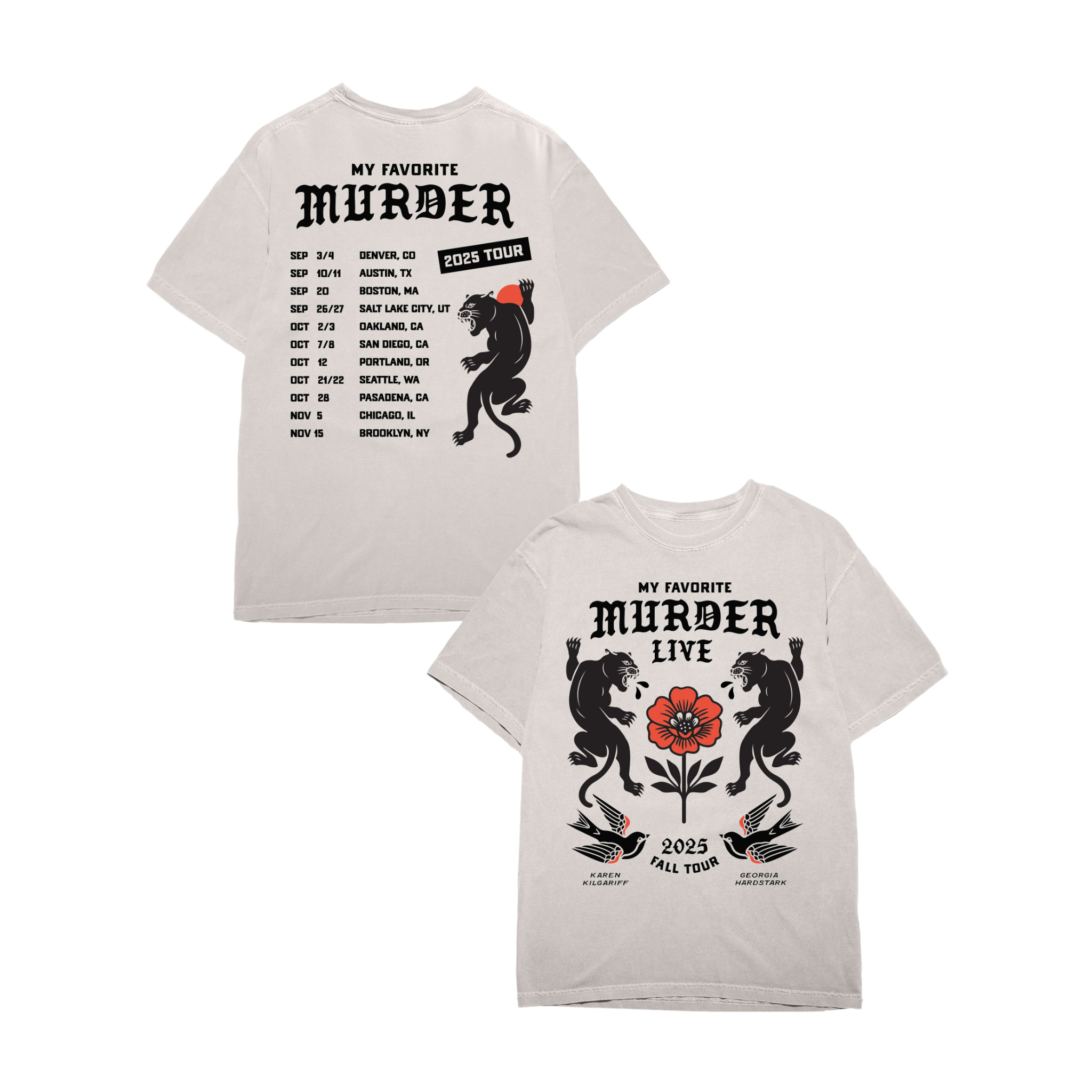 2025 Tour Unisex T-Shirt