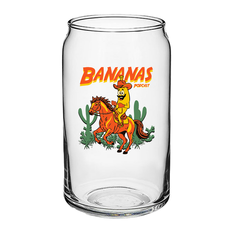Bananas Cowboy Pint Glass