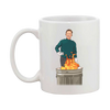 I Said No Gifts: Burning Gifts in a Garbage Can Mug