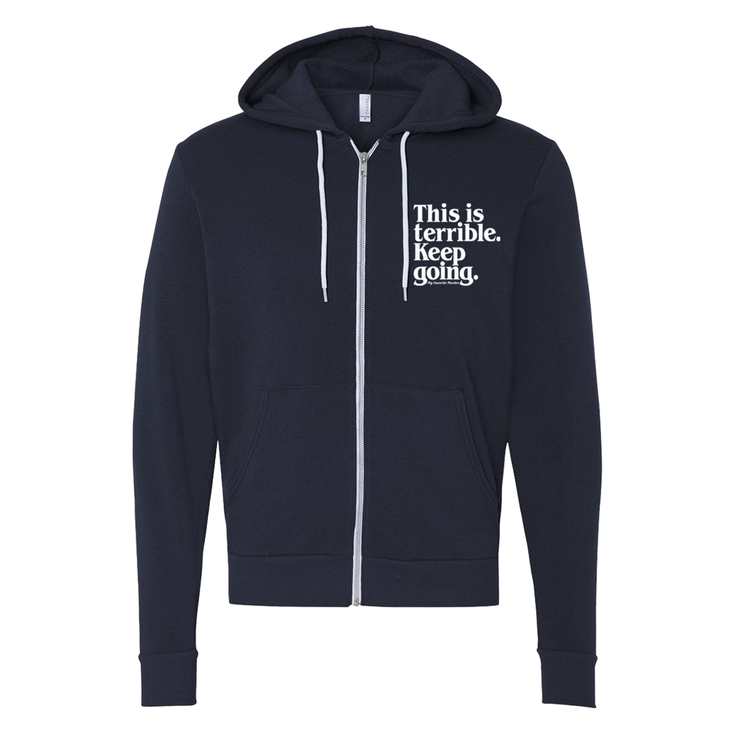 Keep Going Zip-Up Hoodie