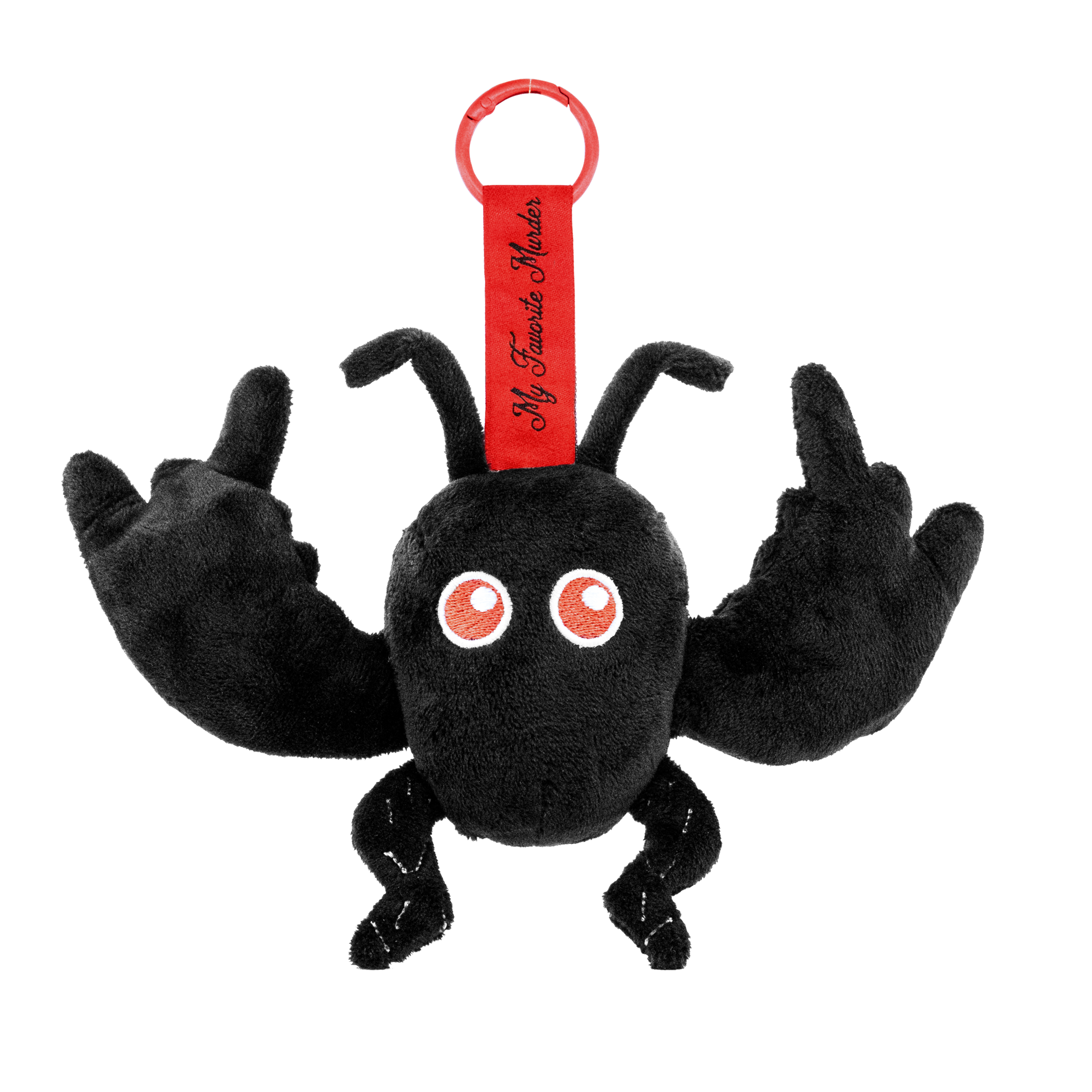 Mothman Plushie Keychain