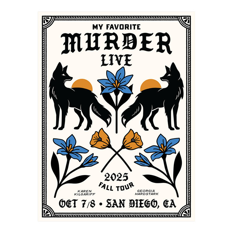 San Diego Poster - Signed – Exactly Right Store