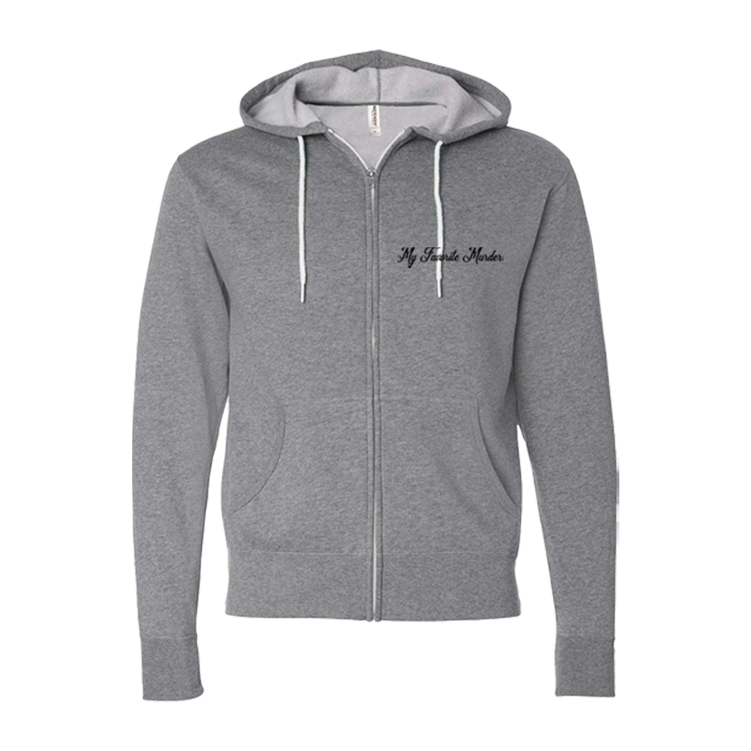 Mothman Unisex Zip-Front Hoodie