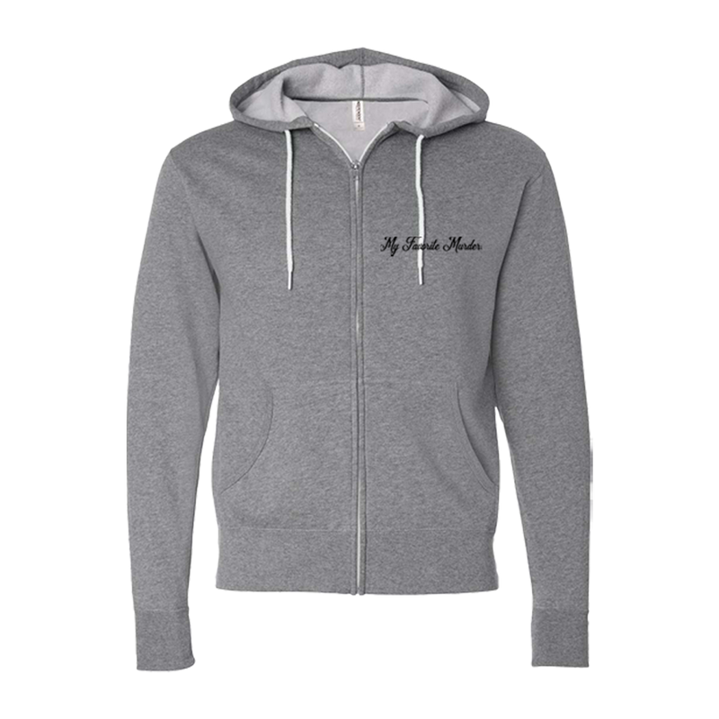 Mothman Unisex Zip-Front Hoodie