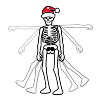 Skeleton Ornament