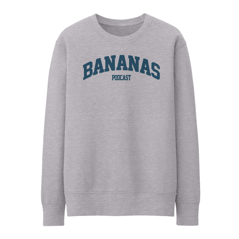 Bananas: Collegiate Crewneck Sweatshirt
