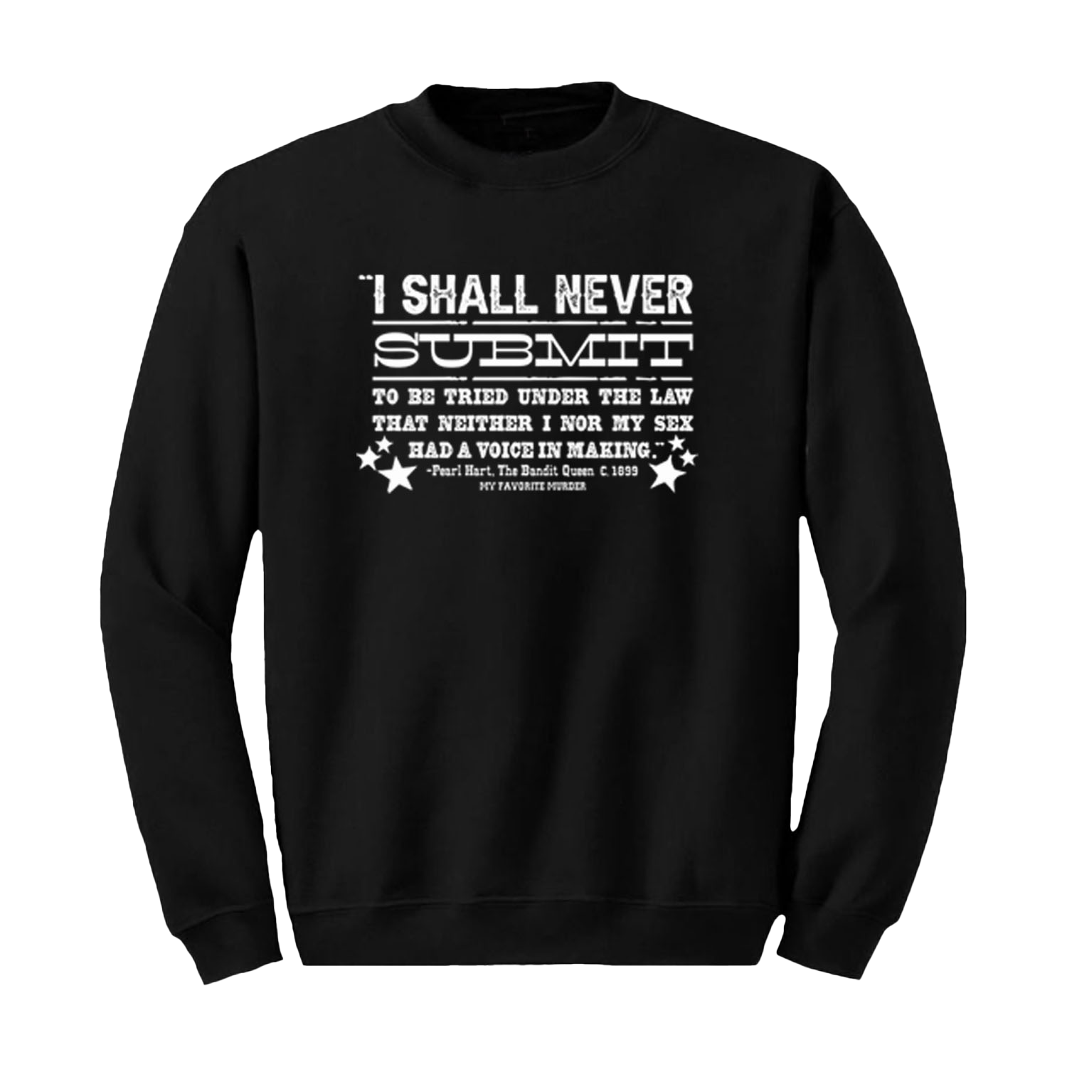 Never Submit Crewneck Sweatshirt (Pre-Order)