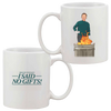 I Said No Gifts: Burning Gifts in a Garbage Can Mug