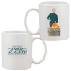 I Said No Gifts: Burning Gifts in a Garbage Can Mug